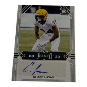2022 Leaf Draft Chase Lucas Rookie RC Auto Autograph BA-CL2 Arizona State